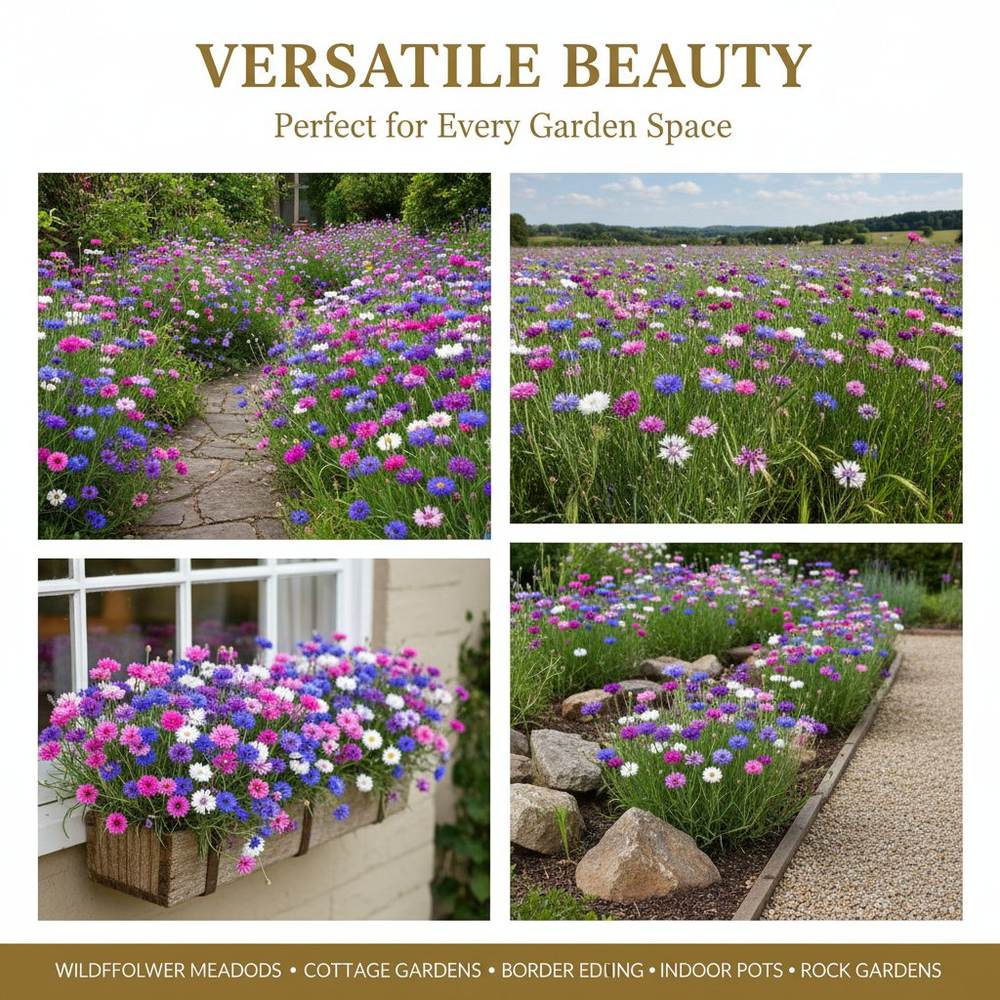 🎁Hot Sale 49% OFF🔥🌱Premium Cornflower Seeds – The "Unstoppable" Wildflower That Grows Anywhere